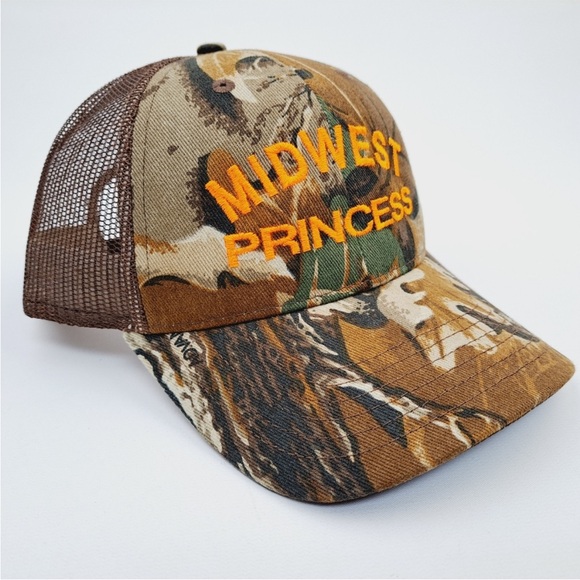 Chappell Roan Midwest Princess Hat Cap Mesh Trucker Camouflage Music Art… - Picture 2 of 4